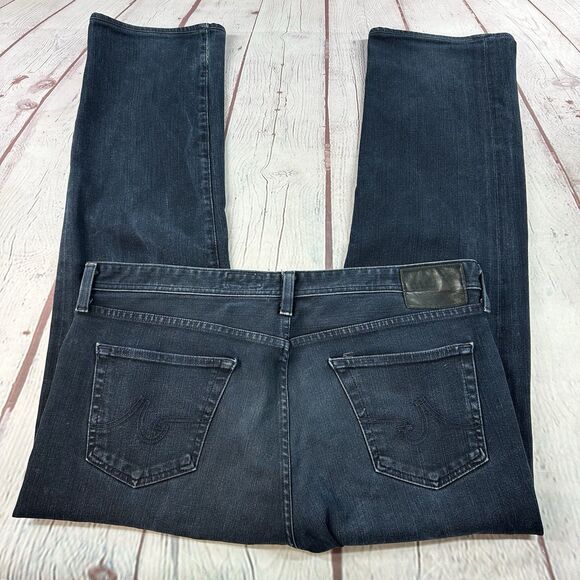 Adriano Goldschmied AG The Graduate Jeans Mens 38 x 34 (29) Dark Tailored Leg - Picture 12 of 13